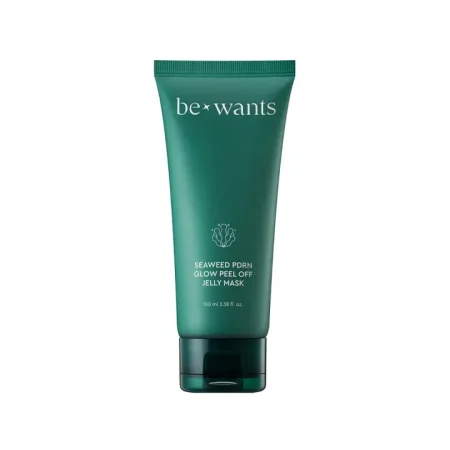 قناع جل البحري المقشر بتقنية PDRN لتوهج البشرة من بي وانتس Be Wants Seaweed PDRN Glow Peel Off Jelly Mask